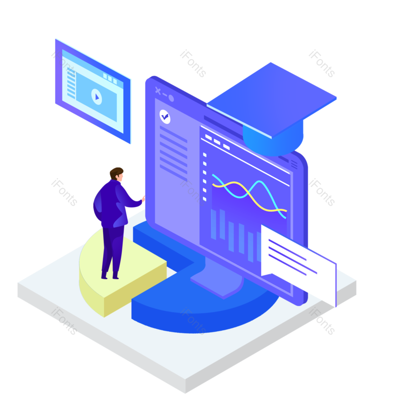 金融图片,曲线元素,报表PNG,投资免抠素材